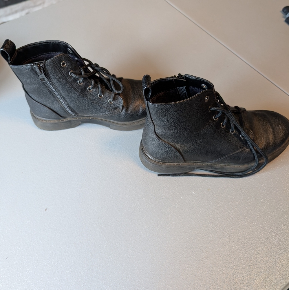 Girls Black Boots